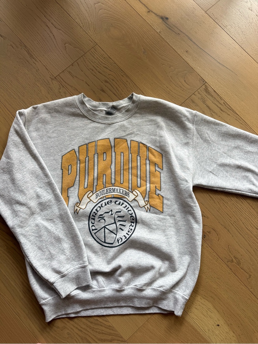 Purdue Vintage Crew Neck Sweatshirt